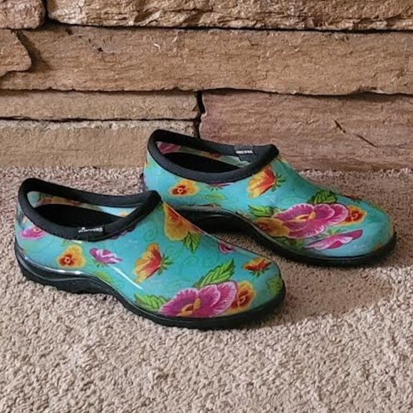 Sloggers Shoes - Sloggers Women's Rain and Garden Waterproof Comfort Shoes size 8